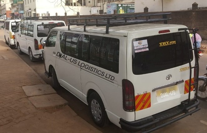 Van / Coaster – Dial-Us Logistics Uganda